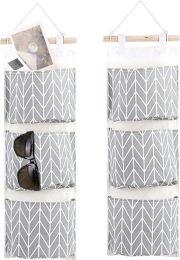 Hangende organizer grijs