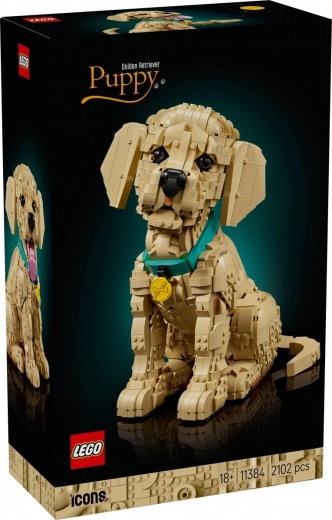 LEGO Icons golden-retrieverpup