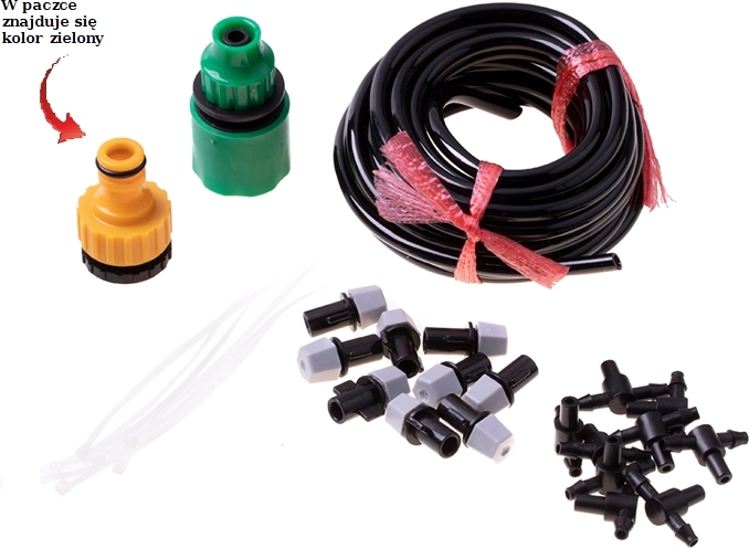 Plantenbewateringsset met watergordijn - 30 m 30 sproeiers