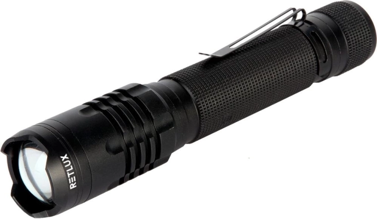 Retlux aluminium handzaklamp 10 W
