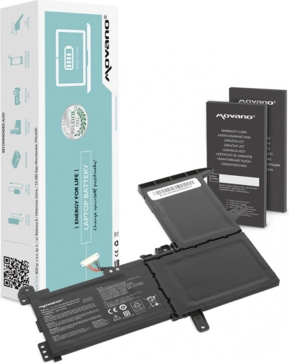 Movano batterij B31N1637 voor Asus VivoBook S15 S510/F510 3600 mAh (41 Wh)