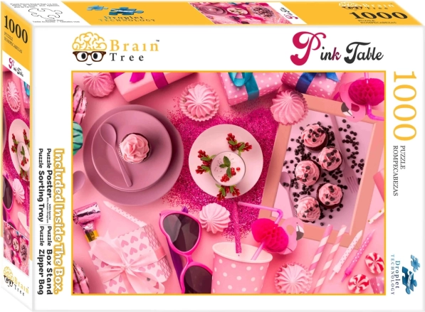 Puzzle Brain Tree Roze gedekt