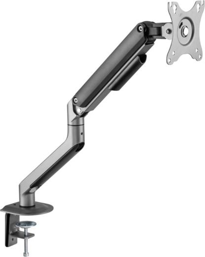 Verstelbare monitorarm voor bureau 17–32 inch, grijs