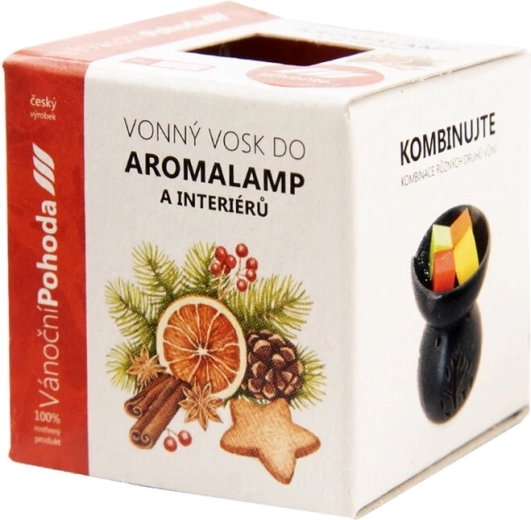 Geurwax voor aromalamp Kerstgezelligheid – blokjes 8 stuks