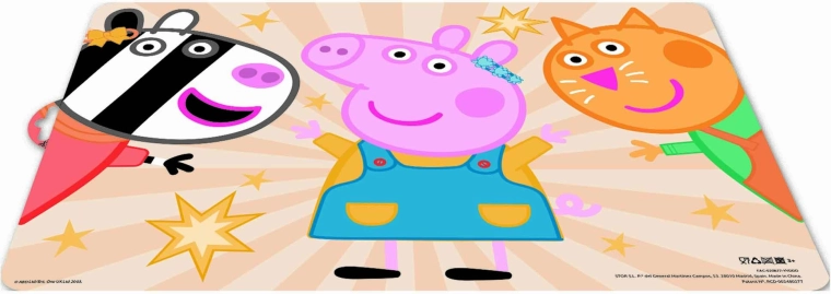 Kunststof placemat PEPPA PIG 43 × 28,1 cm