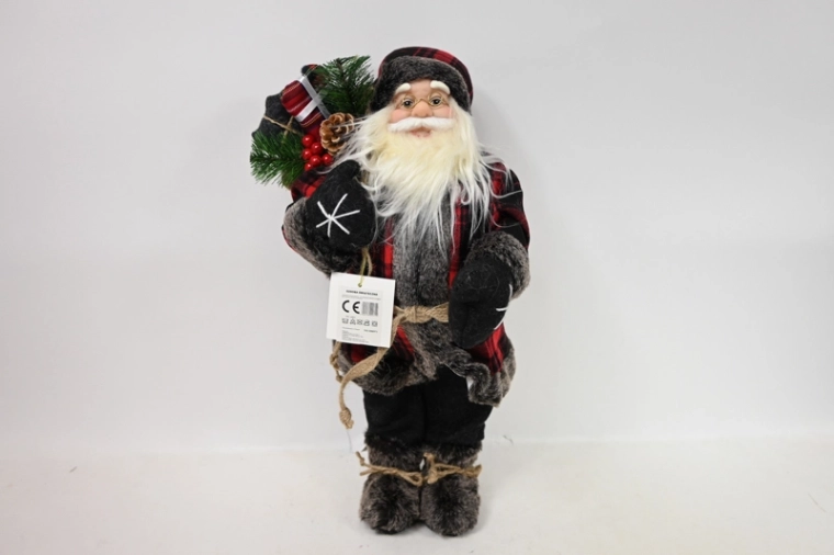 Kerstfiguur Santa Claus (Kerstman) 45 cm