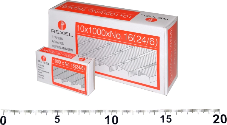 Nietjes voor nietmachine 24/6 1000 stuks
