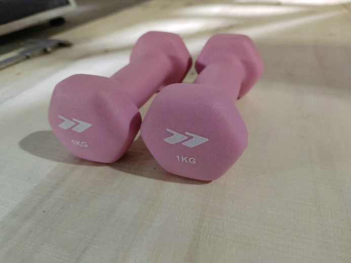 Neopreen dumbbells EasyLift 1 kg (2×1 kg)