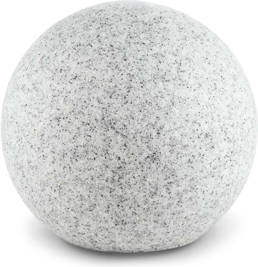 Lightcraft Shinestone XL tuinbolarmatuur 50 cm, granietlook