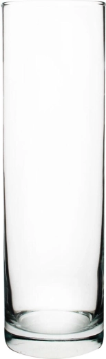 Glazen vaas Flora 26 cm, transparant