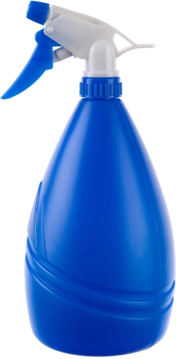 Kunststof kegelvormige sproeier 1,25 l, blauw