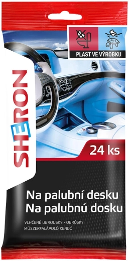 SHERON dashboarddoekjes 24 stuks