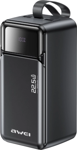 Awei powerbank 50000 mAh 22,5 W PD (PA-106) met 3× USB-C