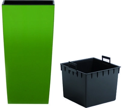 Bloempot URBI Square olijfgroen 26,6 l
