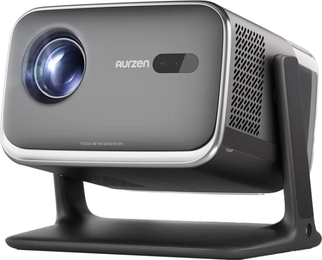 AURZEN Boom mini – compacte slimme projector met Google TV en Full HD