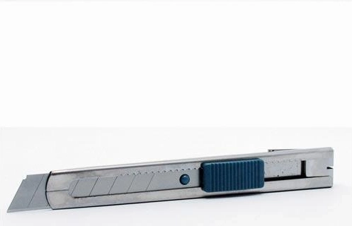 Afbreekmes 18 mm van roestvrij staal