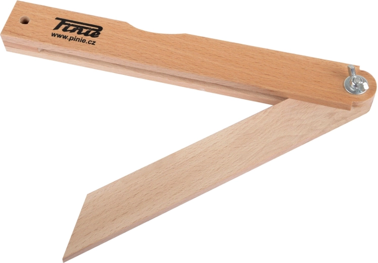 Aftekenhoek voor het meten van hoeken 300 × 35 × 24 mm