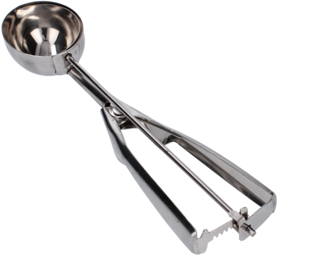 Roestvrijstalen ijsschep 21,5 cm