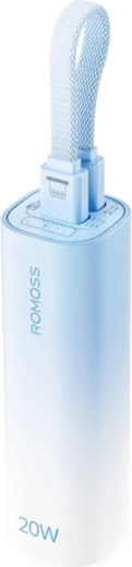 Romoss mini powerbank 5000mAh 10,5W blauw