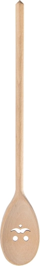 Houten ovale kooklepel Vousy 35 cm