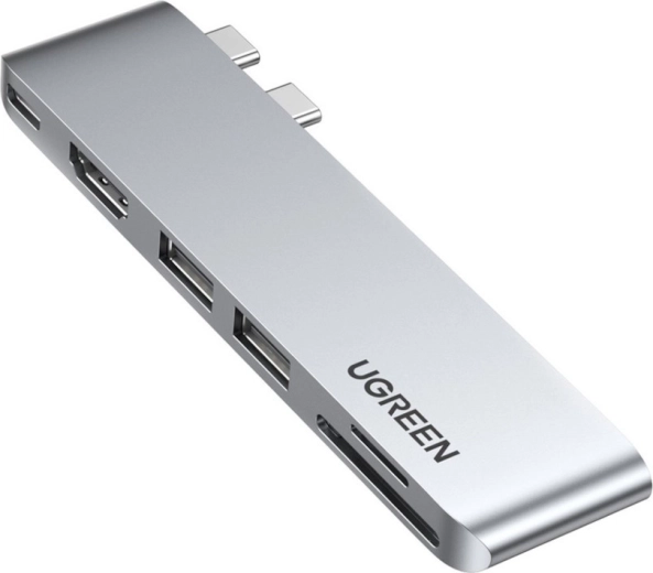 Ugreen CM380 USB-C-hub 6-in-1 Pro voor MacBook