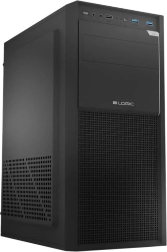 Logic Concept J23 Pro zwarte midi-tower pc-behuizing