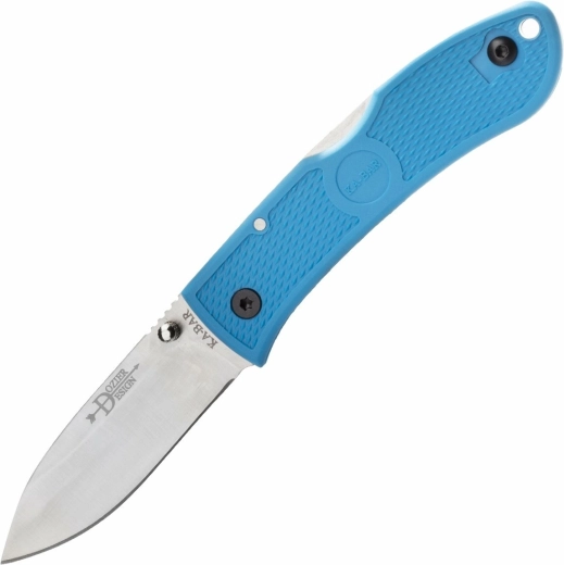 Opvouwmes KA-BAR Dozier Hunter, blauw Zytel, 7,5 cm