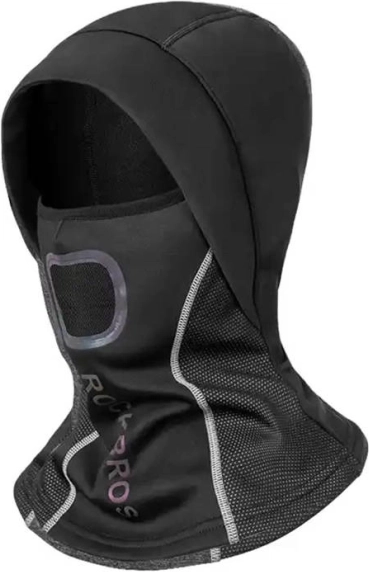 Winterfietsbalaclava Rockbros zwart