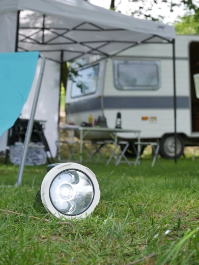 Oplaadbare LED-zaklamp met USB‑C en zijdelings COB-licht 400 lm