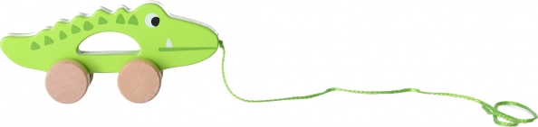 Houten trek-krokodil Tooky Toy