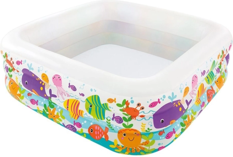 Opblaasbaar zwembad Aquarium