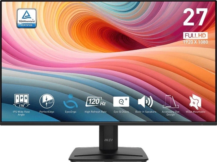 MSI PRO MP275 E2 27" IPS-monitor Full HD 120 Hz met luidsprekers