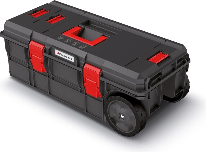 Rijdende gereedschapskoffer X-Block Pro 795 × 380 × 307 mm, zwart