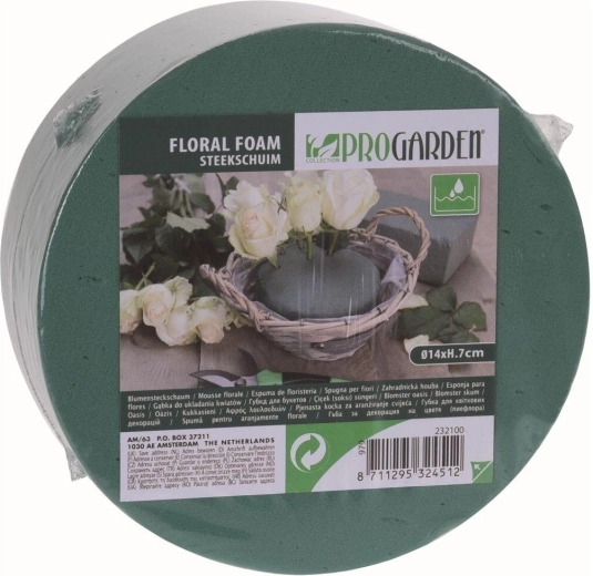 Steekschuim FLOREX diameter 14 cm, hoogte 7 cm
