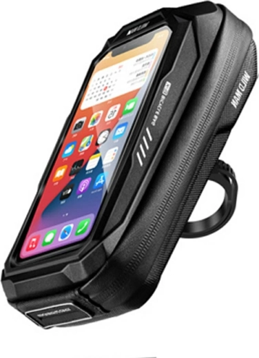 Wildman X3 zwarte fietstas voor stuur en frame