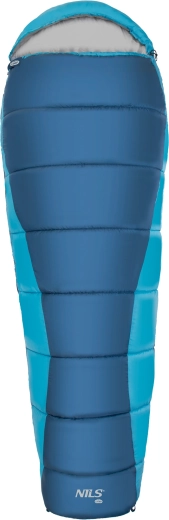 Mummieslaapzak NILS Camp grijs-blauw