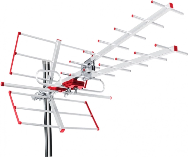 Buitenantenne voor gericht ontvangst Maclean DVB-T/T2 Combo UHF/VHF