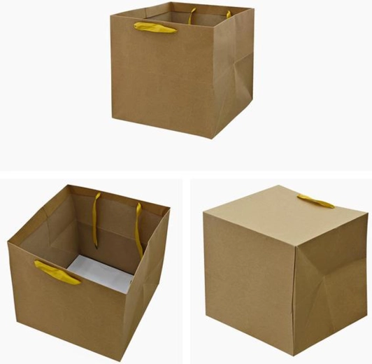 Cadeautas 40 × 40 × 40 cm, mix motieven