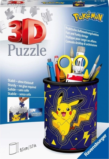 Ravensburger 3D-puzzel Pokémon – pennenhouder (54 stukjes)