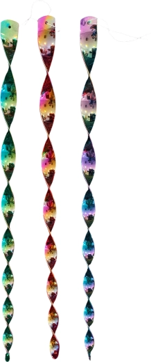 Hangende reflecterende vogelverjager – spiraal set van 3 stuks