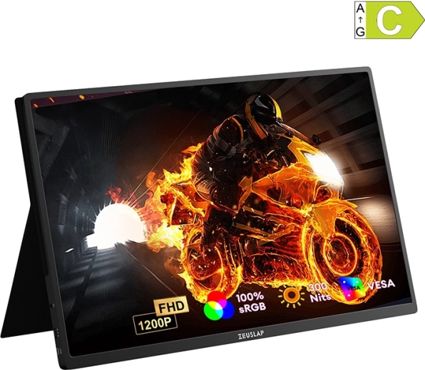 Draagbare monitor ZEUSLAP P16 Plus 16" WUXGA 180 Hz