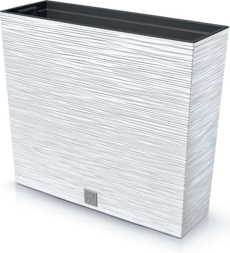 tuinbak met inzet FURU CASE T 58 cm wit