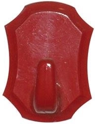 Zelfklevende haakjes ERB PRAKTIK, mix van kleuren, 80 stuks