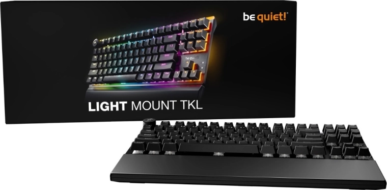 Toetsenbord be quiet! Light mount TKL silent tactile