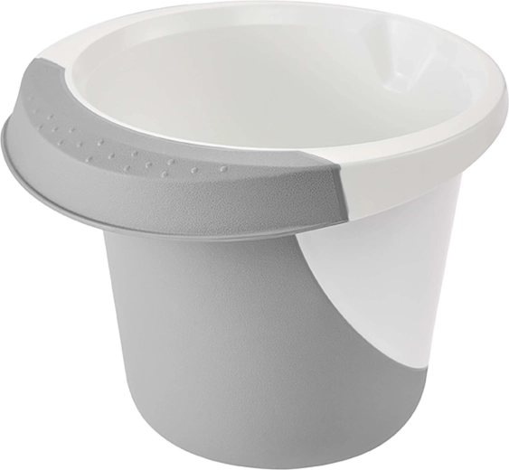 Klopkom seversisch grijs 18 × 14 cm