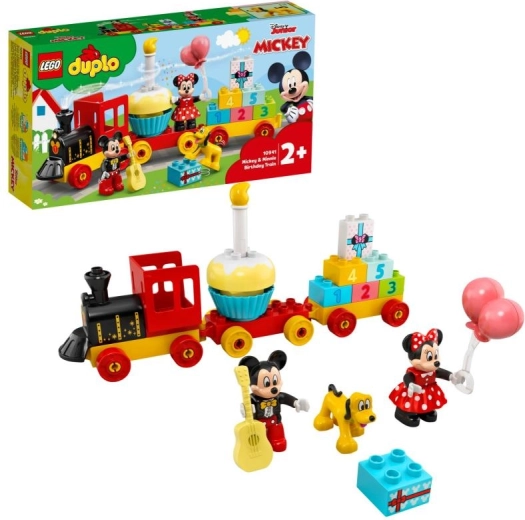 LEGO DUPLO Disney verjaardags­trein met MICKEY, MINNIE en PLUTO