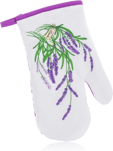 Keukenovenwant Lavender met magneet 27 × 17 cm, katoen