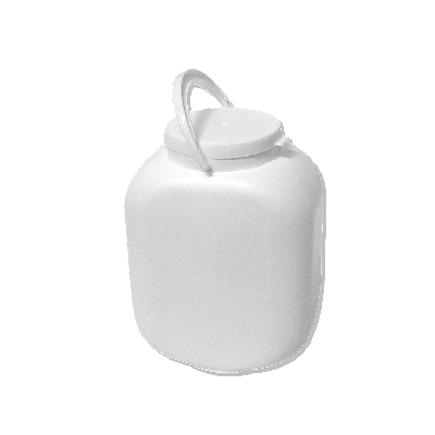 Kunststof melkkan 3 l met deksel