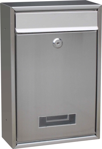 RVS brievenbus JAD met frontinworp