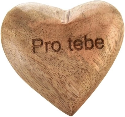 Mango hart „Voor jou” – klein decoratief cadeautje